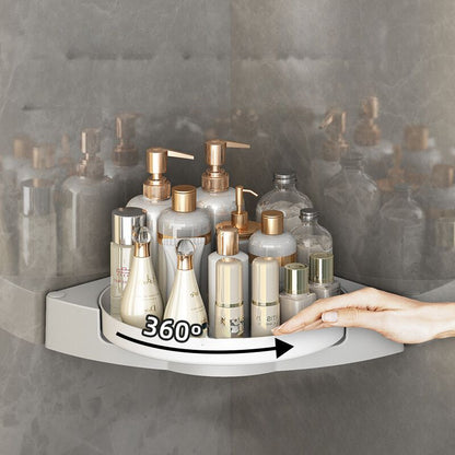360° Rotierendes Duschregal für Shampoo und Pflegeprodukte