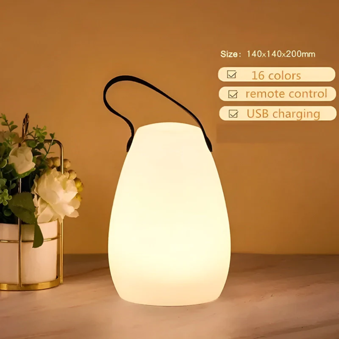 Kabellose wasserdichte Tischlampe für den Außenbereich
