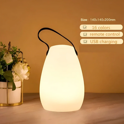 Kabellose wasserdichte Tischlampe für den Außenbereich