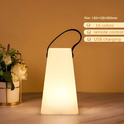 Kabellose wasserdichte Tischlampe für den Außenbereich