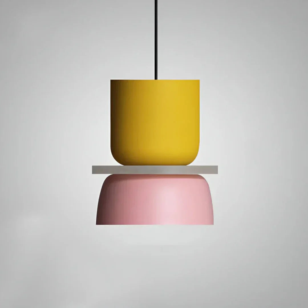 Macaron-Design Pendelleuchte mit LED-Technologie