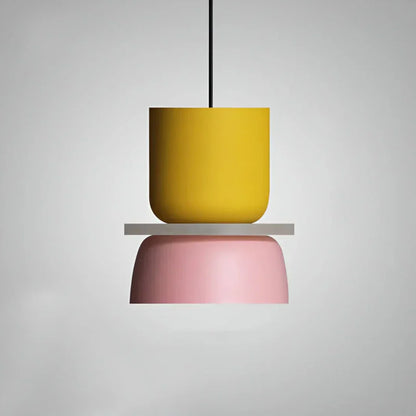 Macaron-Design Pendelleuchte mit LED-Technologie