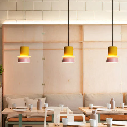 Macaron-Design Pendelleuchte mit LED-Technologie