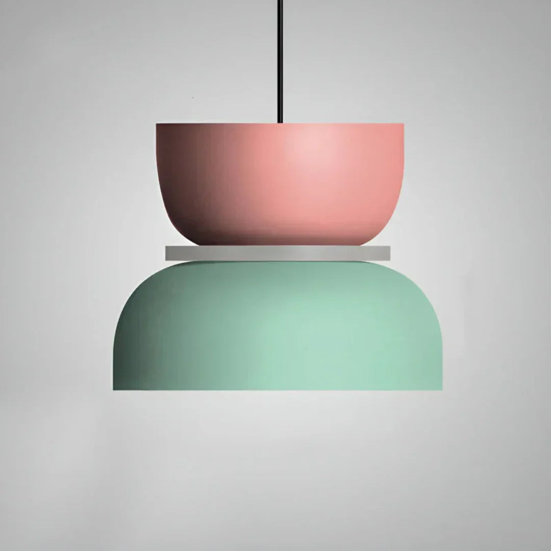 Macaron-Design Pendelleuchte mit LED-Technologie
