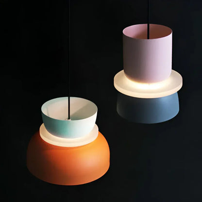Macaron-Design Pendelleuchte mit LED-Technologie