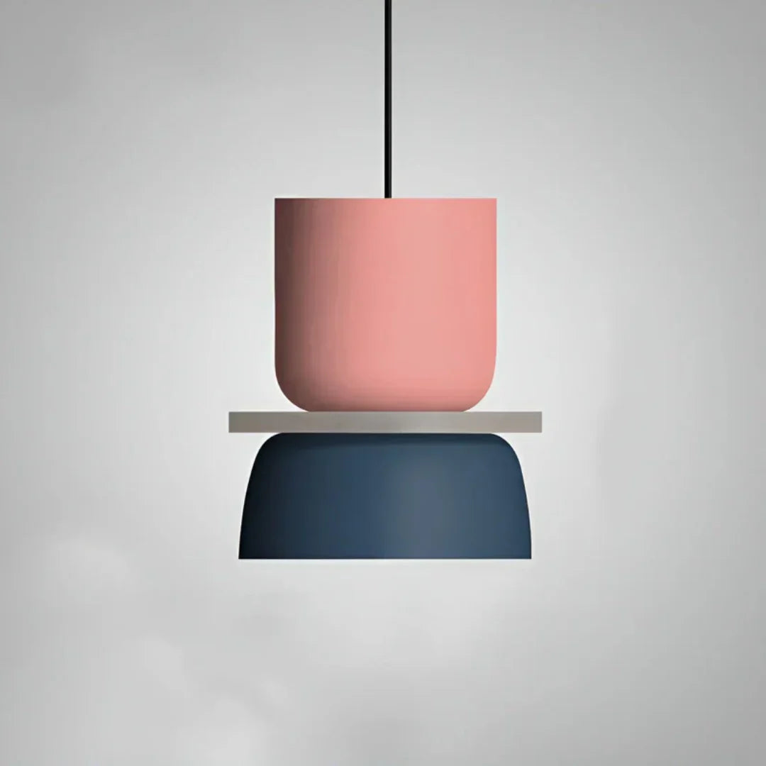 Macaron-Design Pendelleuchte mit LED-Technologie