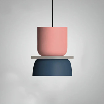 Macaron-Design Pendelleuchte mit LED-Technologie