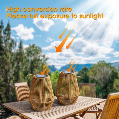 Kunstvolle Solar-Gartenleuchte Mit Langlebigem Design