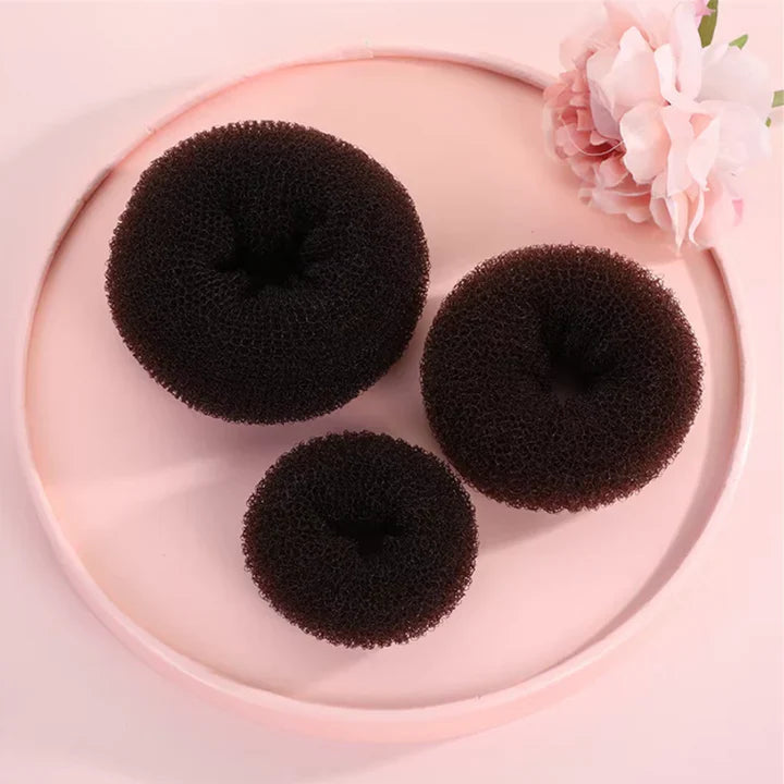 Donut-Haarknoten Set – Voluminöse Dutt-Hilfe für Perfekte Hochsteckfrisuren