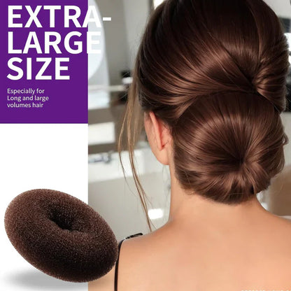 Donut-Haarknoten Set – Voluminöse Dutt-Hilfe für Perfekte Hochsteckfrisuren