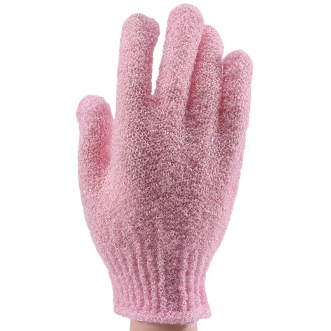 Peeling-Badehandschuhe – Exfolierende Duschhandschuhe für Sanfte Haut im 2er-Set