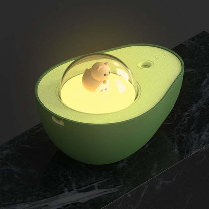 Avocado Luftbefeuchter mit Nachtlicht – Frische und Gemütlichkeit