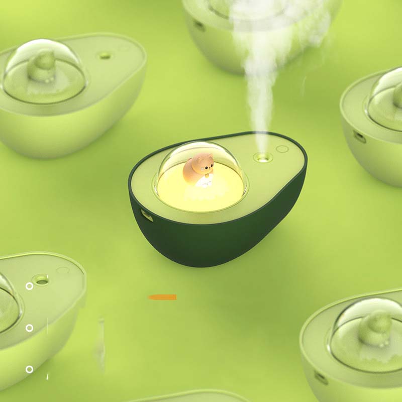 Avocado Luftbefeuchter mit Nachtlicht – Frische und Gemütlichkeit