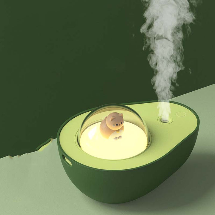 Avocado Luftbefeuchter mit Nachtlicht – Frische und Gemütlichkeit