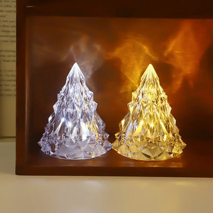LED Mini Kristalllicht – Stimmungsvolle Tischlampe mit warmem Licht