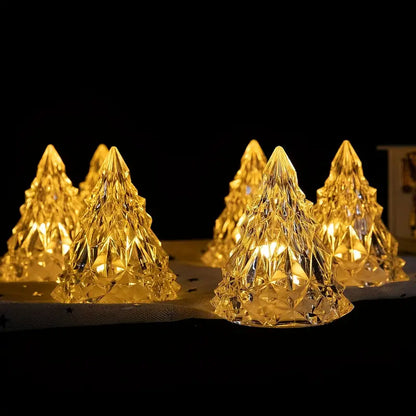 LED Mini Kristalllicht – Stimmungsvolle Tischlampe mit warmem Licht
