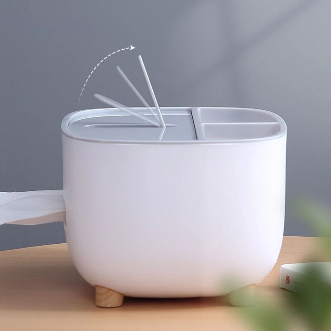 4in1 Multifunktionale Taschentuchbox mit Organizer