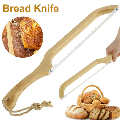 Scharfes Brotmesser Mit Ergonomischem Griff Für Gleichmäßige Scheiben