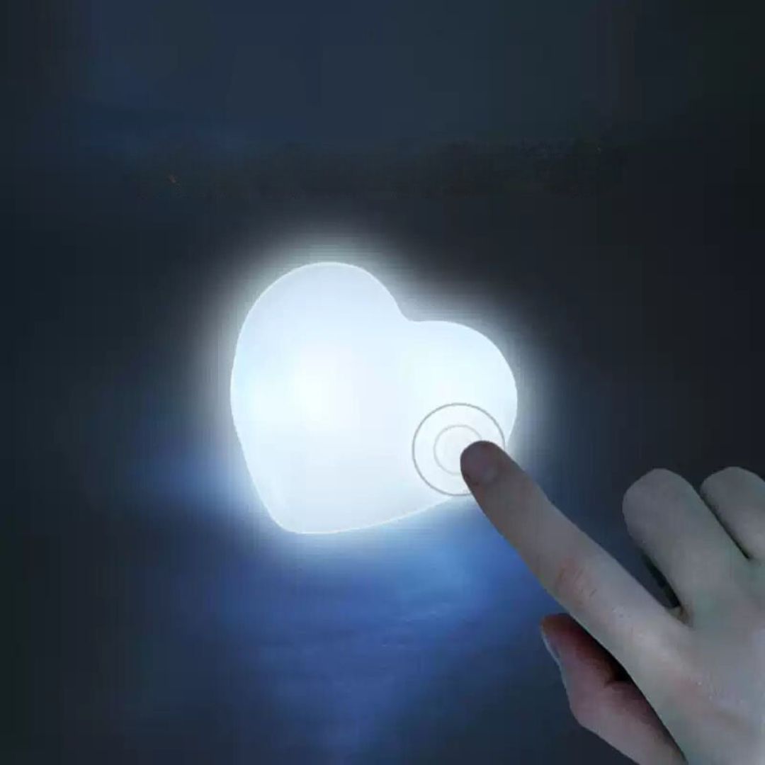 Handtaschenlampe Herzform – Tragbare LED-Taschenlampe für Handtasche