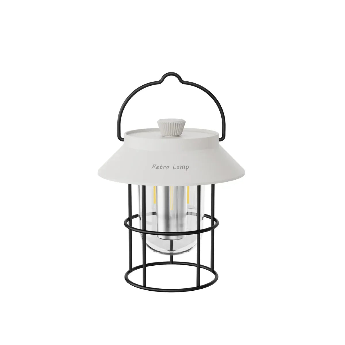 Tragbare Retro LED Camping-Laterne – Lampen für Outdoor, Garten und Terrasse