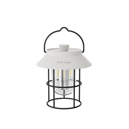 Tragbare Retro LED Camping-Laterne – Lampen für Outdoor, Garten und Terrasse