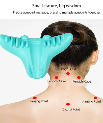 Ergonomisches Nackendehner-Traktionskissen – Entspannung & Wirbelausrichtung für Nacken & Schultern