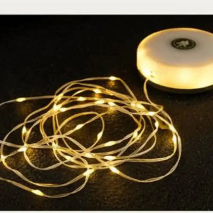 Kompakte Aurora Lichterkette mit USB-Aufladung und flexibler Lichtverteilung
