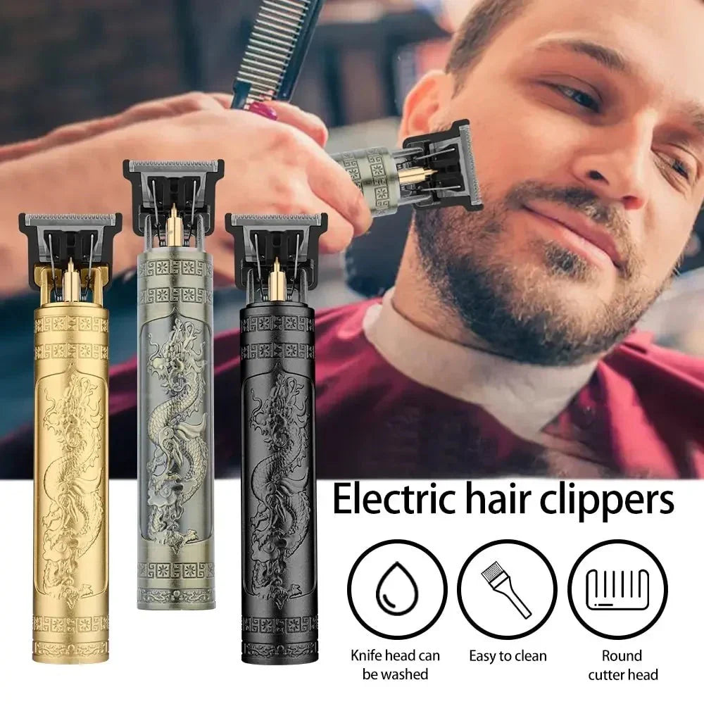 Wiederaufladbarer Profi-Haarschneider – Präziser Trimmer für Bart & Haar