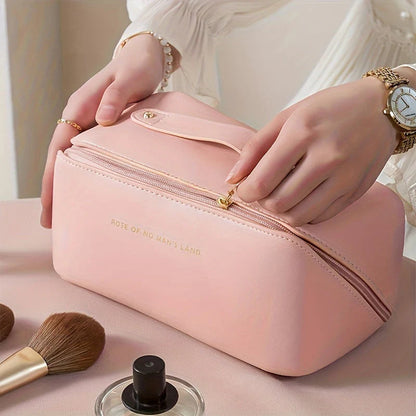 Kosmetiktasche für Reisen – Reißverschluss Organizer für Make-up und Pflege