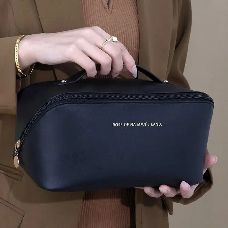 Kosmetiktasche für Reisen – Reißverschluss Organizer für Make-up und Pflege
