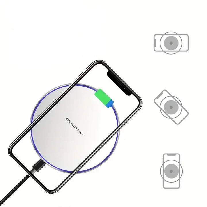 Induktions-Ladepad für schnelles Laden – 30W für iPhone und Android