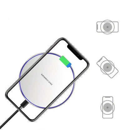 Induktions-Ladepad für schnelles Laden – 30W für iPhone und Android