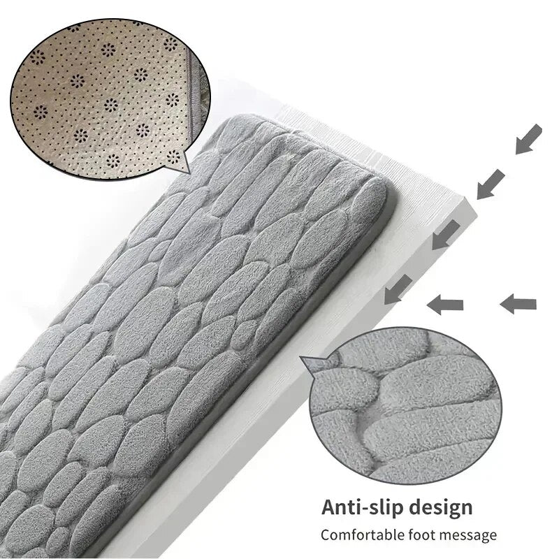 Rutschfeste Memory Foam Matte für Badezimmer und Wohnzimmer – Komfort pur