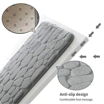 Rutschfeste Memory Foam Matte für Badezimmer und Wohnzimmer – Komfort pur
