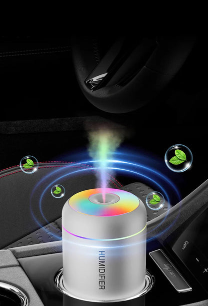 Aromatherapie Luftbefeuchter für Auto und Schlafzimmer – USB betrieben und kompakt
