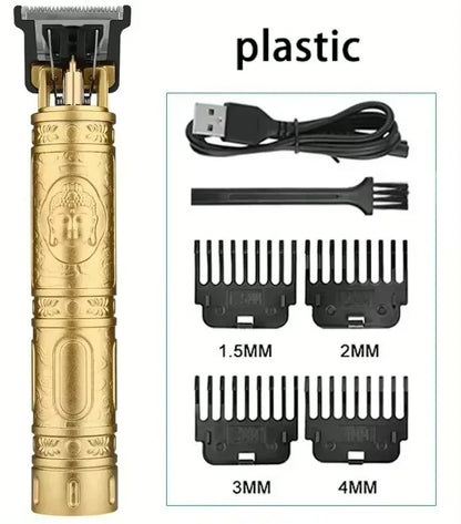Wiederaufladbarer Profi-Haarschneider – Präziser Trimmer für Bart & Haar