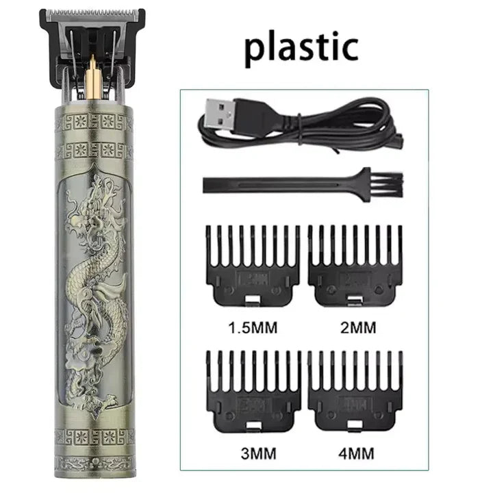 Wiederaufladbarer Profi-Haarschneider – Präziser Trimmer für Bart & Haar