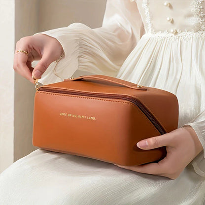 Kosmetiktasche für Reisen – Reißverschluss Organizer für Make-up und Pflege
