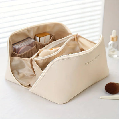 Kosmetiktasche für Reisen – Reißverschluss Organizer für Make-up und Pflege