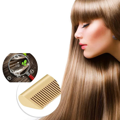 EasyHair – Professionelles Haarglättungs Set mit Goldkamm