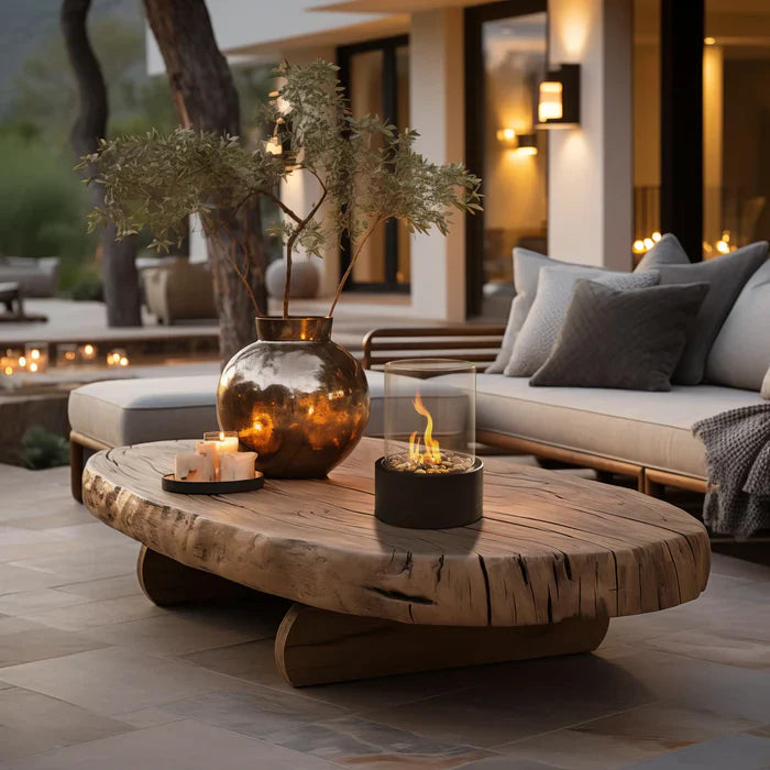 Tragbare Feuerlaterne mit stilvollem Design