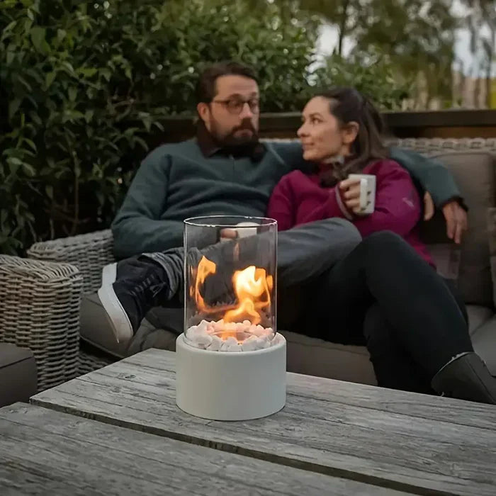Tragbare Feuerlaterne mit stilvollem Design