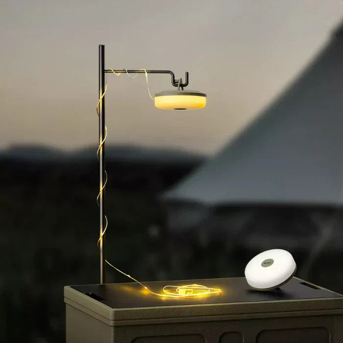 Kompakte Aurora Lichterkette mit USB-Aufladung und flexibler Lichtverteilung