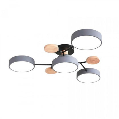 LED-Deckenlampe Im Natürlichen Ast-Stil