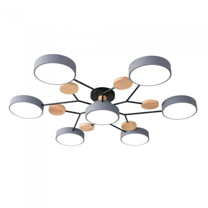 LED-Deckenlampe Im Natürlichen Ast-Stil
