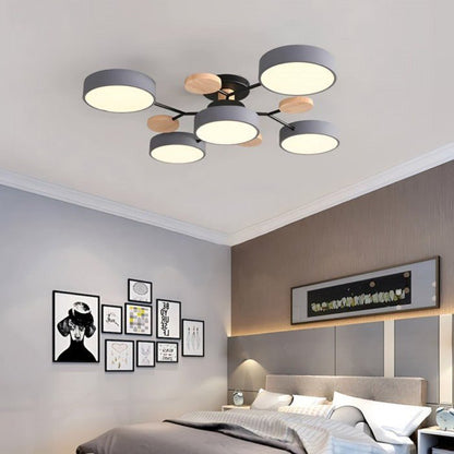 LED-Deckenlampe Im Natürlichen Ast-Stil