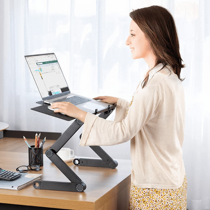 360° Rotierbarer Laptophalter für optimale Positionierung