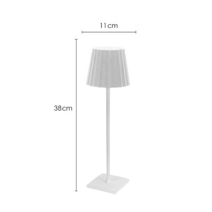 Moderne LED Tischleuchte mit Akku für gemütliche Beleuchtung