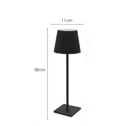 Moderne LED Tischleuchte mit Akku für gemütliche Beleuchtung