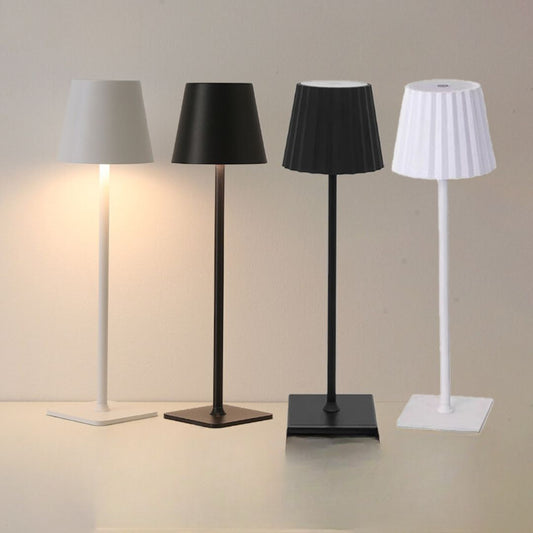 Moderne LED Tischleuchte mit Akku für gemütliche Beleuchtung